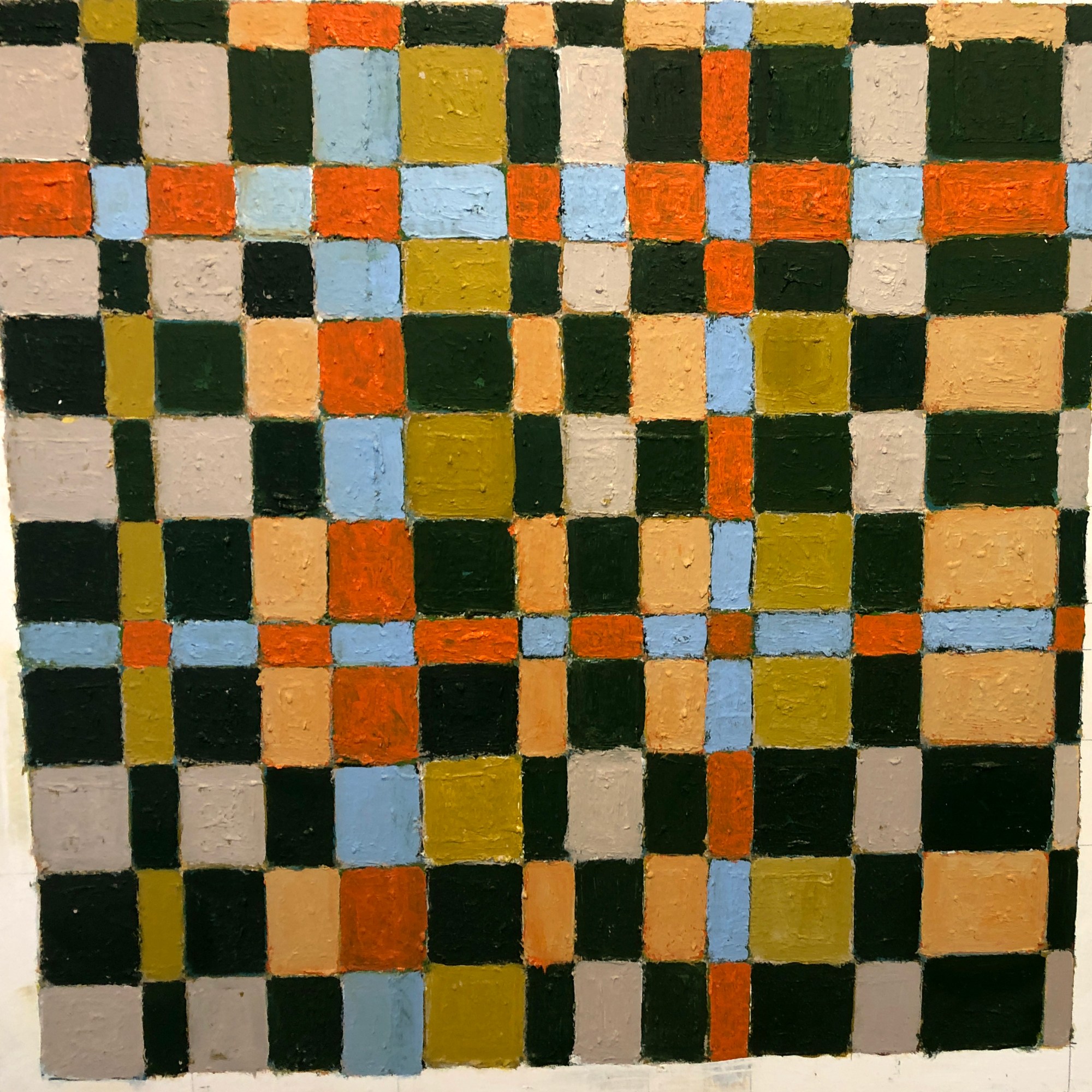 Quilt Series painting by Tim Beavis