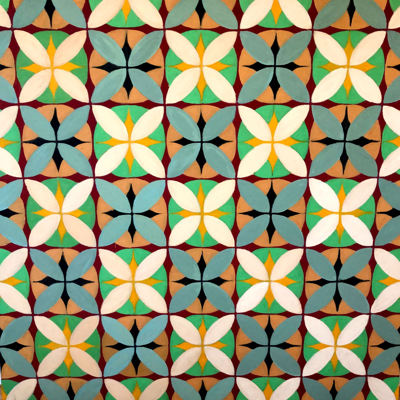 Quilt Series Painting by Tim Beavis